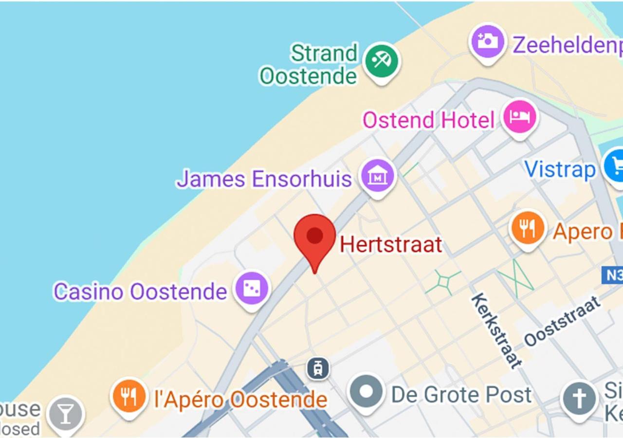 Cosy Studio By The Sea Ostend Luaran gambar